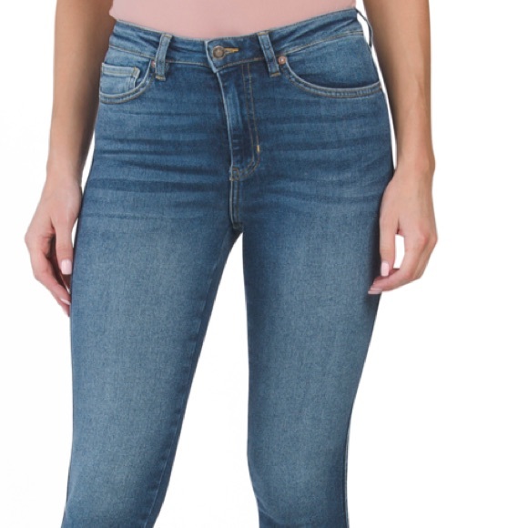 New Free People Skinny Medium Wash Jeans Size 27 - Picture 2 of 10